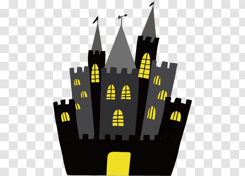 Halloween Royalty-free Illustration - Royaltyfree - Cartoon Castle Transparent PNG