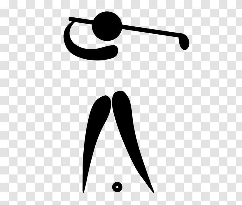2016 Summer Olympics Golf At The Olympic Games Academy Of America - Black Transparent PNG