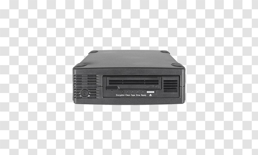 Hewlett-Packard Linear Tape-Open Tape Drives Serial Attached SCSI Tandberg Data - Storage Device - Drive Transparent PNG
