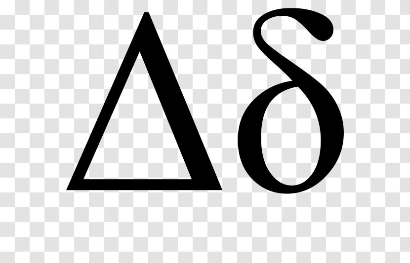 Greek Alphabet Delta Letter Case - Brand - Symbol Transparent PNG