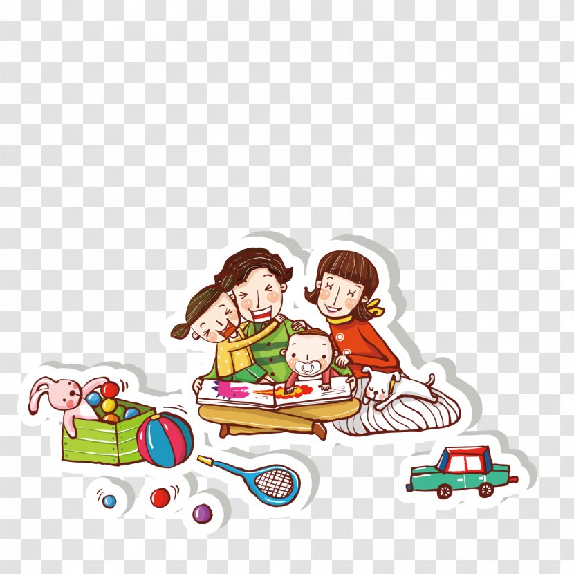 Parent Family Child - Vecteur - Parents Who Play With Their Children Transparent PNG