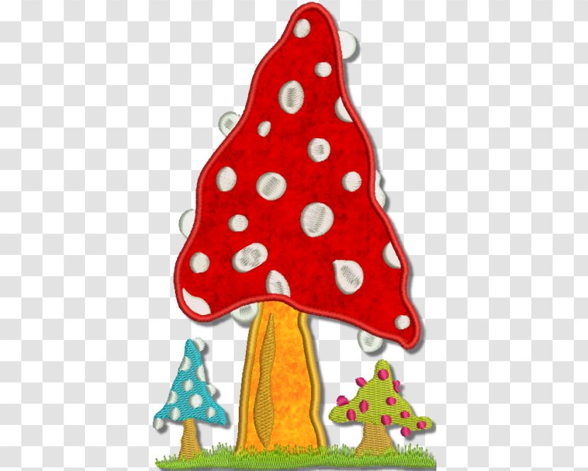 Christmas Tree Party Hat Ornament Character - Animated Cartoon - Fairy Tale Mushroom Transparent PNG