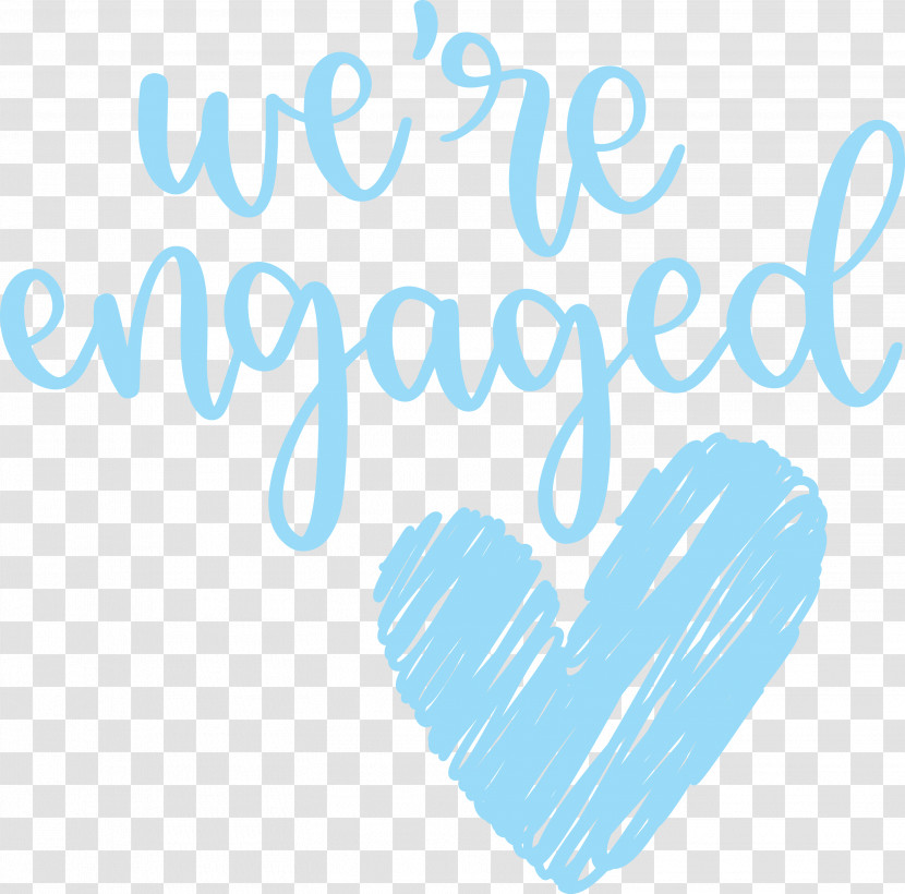 We Are Engaged Love Transparent PNG