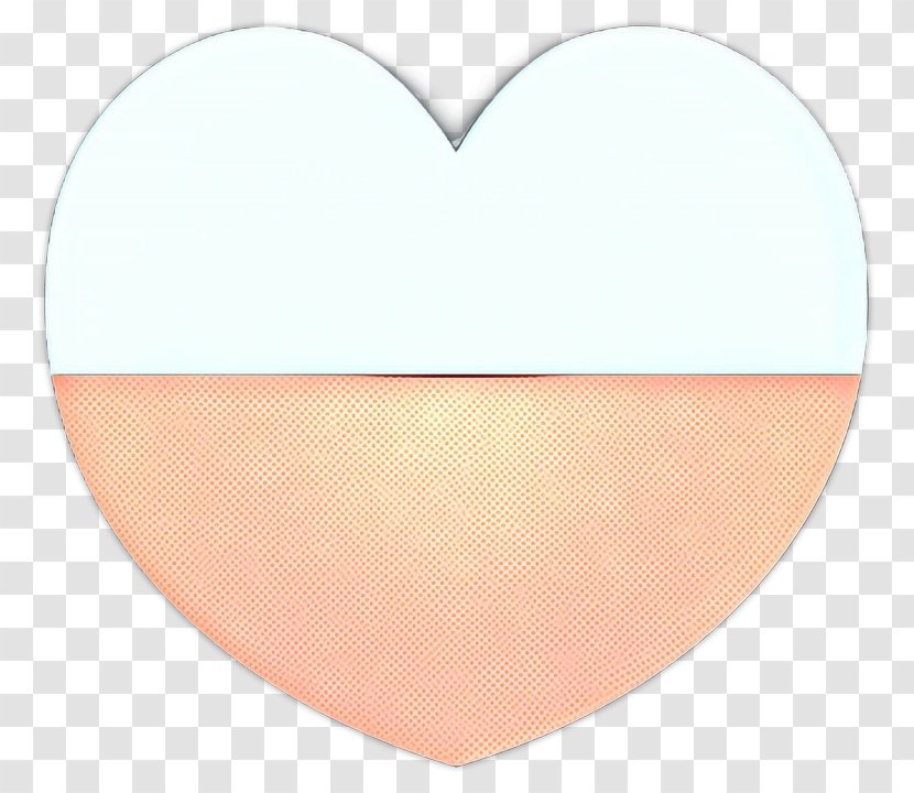 Heart Pink M - Sticker - Beige Transparent PNG