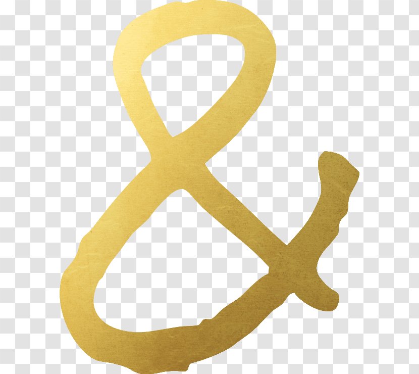 Ampersand Symbol Typeface Clip Art Design - Monogram Transparent PNG