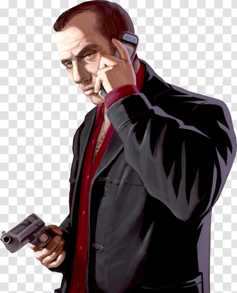 Grand Theft Auto IV: The Lost And Damned Godfather Niko Bellic Russian Mafia - Character - Gta Transparent PNG
