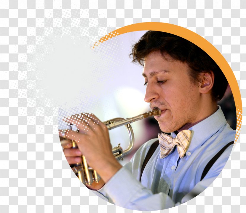 Trumpet Trombone Microphone Mellophone Saxophone - Silhouette Transparent PNG