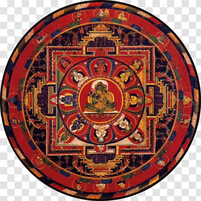 Mandala Tara Thangka Tibetan Buddhism - Yakushisanzon Transparent PNG