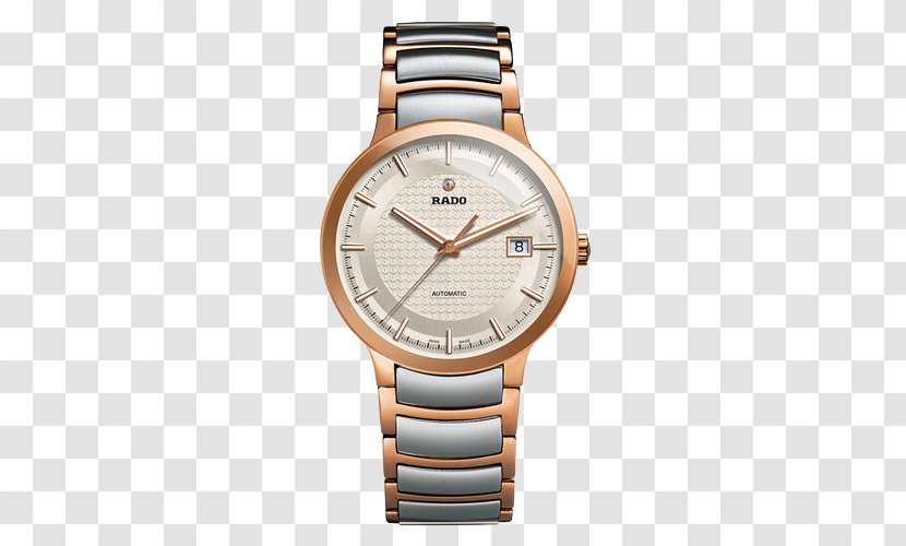 Automatic Watch Rado Movado Swiss Made - Brown - Leida Jing Cui Series Mechanical Male Transparent PNG