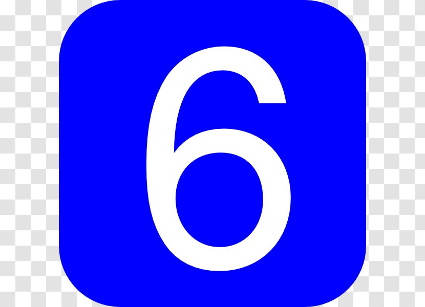 Number Square Clip Art - Trademark - 6 Cliparts Transparent PNG