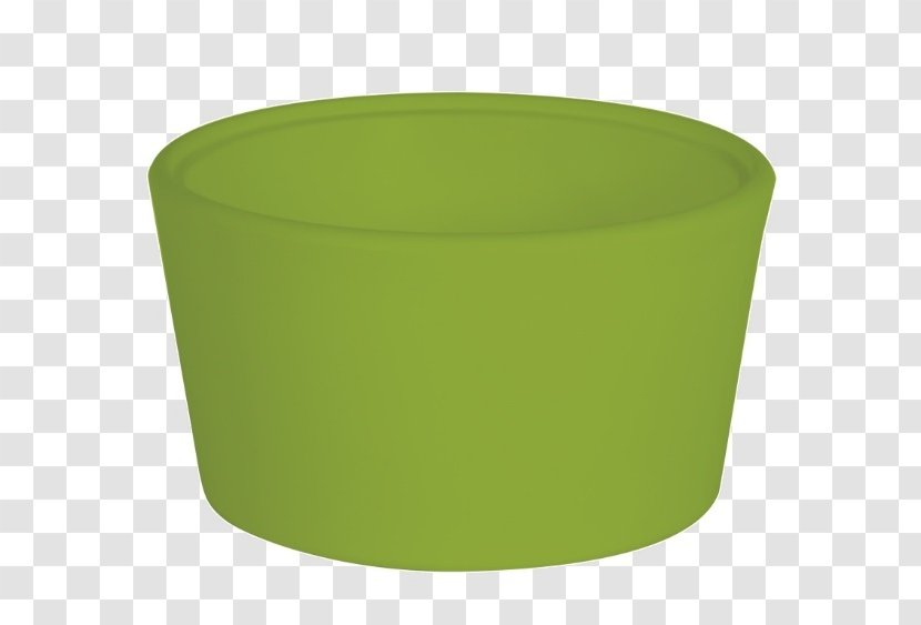 Plastic Flowerpot - Green Olive Transparent PNG