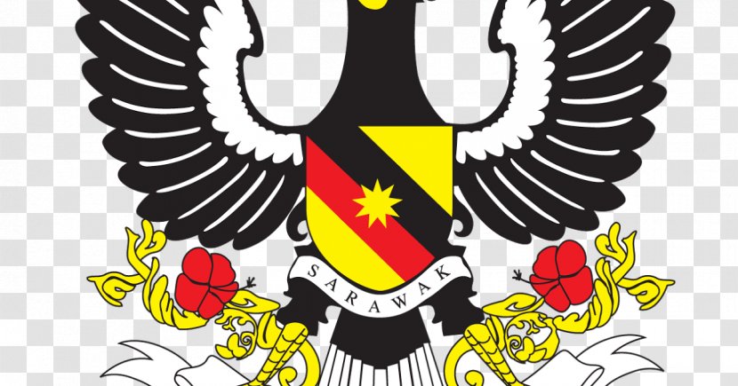 Coat Of Arms Sarawak Sabah Malaysia - Brand - Wing Transparent PNG
