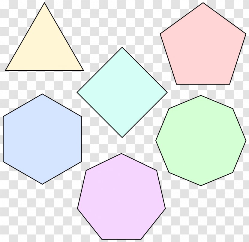 Regular Polygon Equilateral Triangle Geometry - Polygonal Transparent PNG