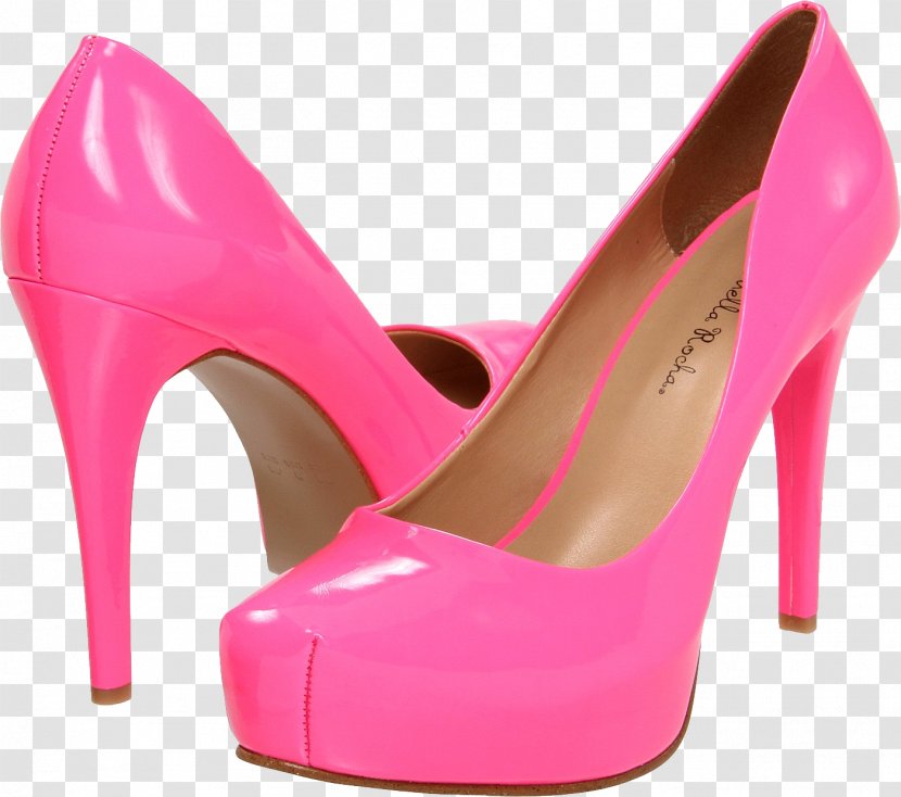 High-heeled Footwear Court Shoe Computer File - Peach - Pink Women Shoes Image Transparent PNG