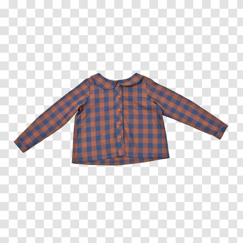 Sweater T-shirt Blouse Clothing - Tartan Transparent PNG