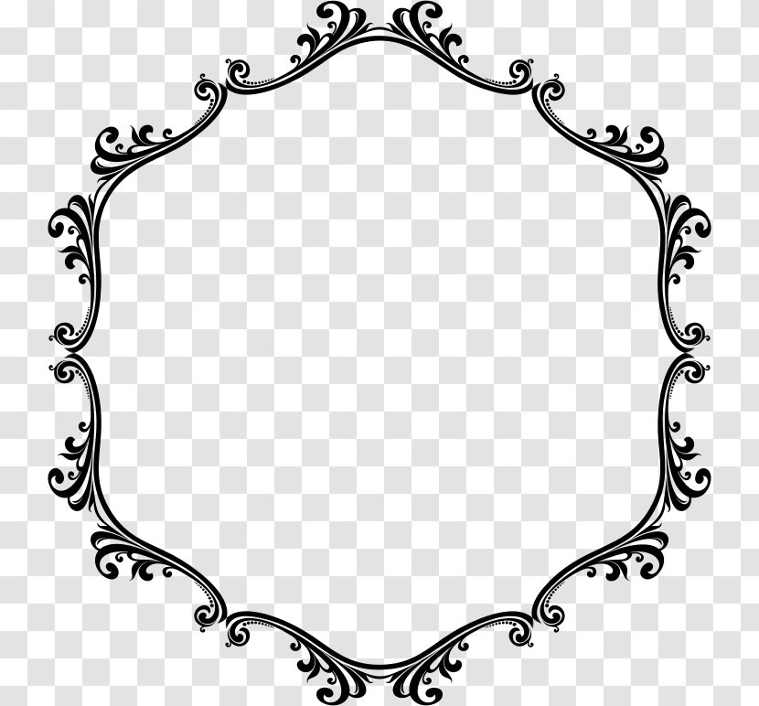 Ornament Clip Art - Jewellery - Flourish Frame Transparent PNG