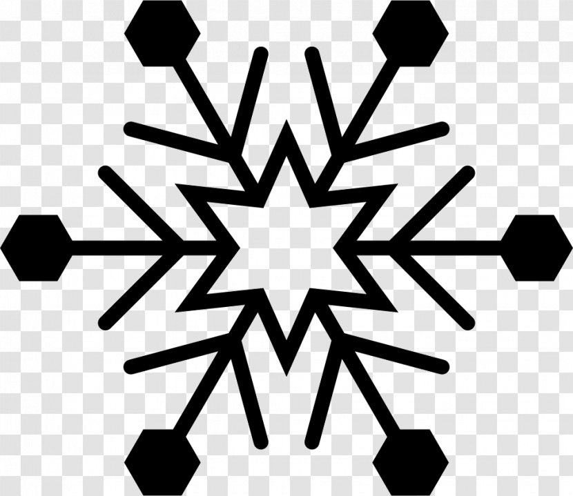 Snowflake Hexagon Shape Line - Drawing Transparent PNG