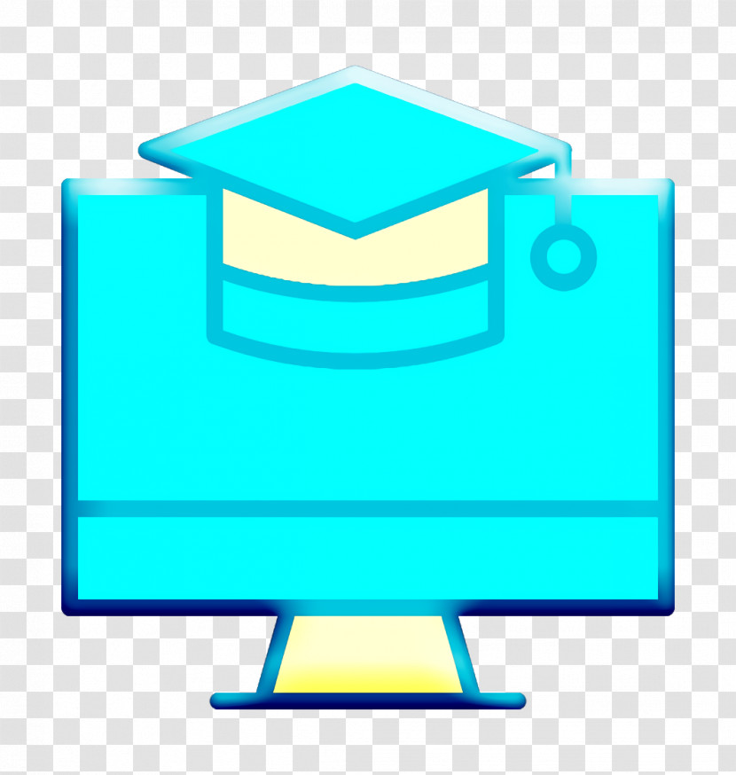 School Icon Screen Icon Transparent PNG