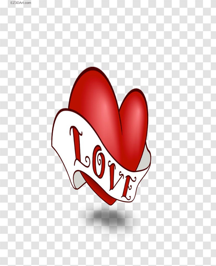 Heart Drawing Valentine's Day Clip Art - Frame Transparent PNG