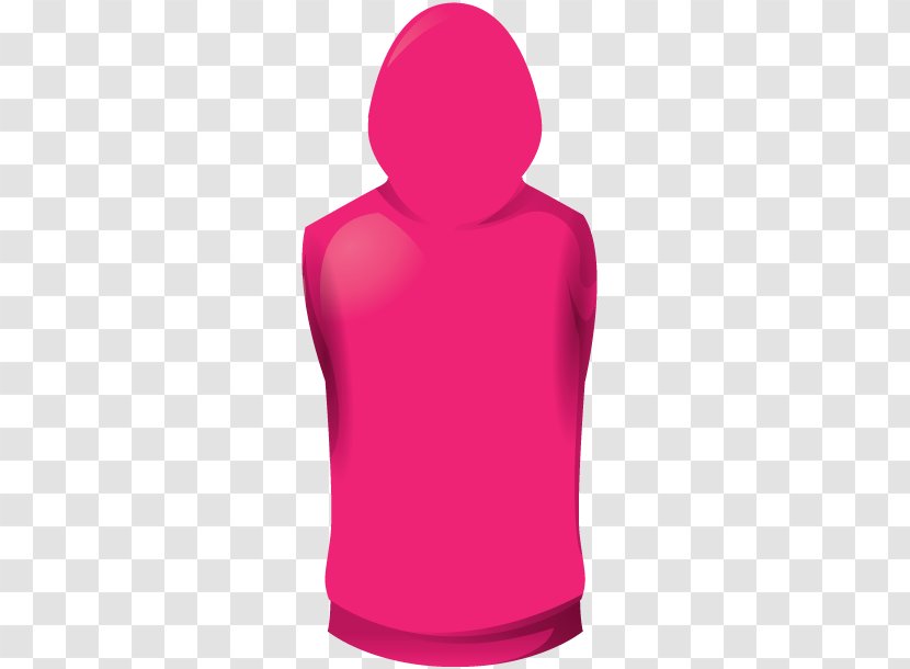 T-shirt Sleeveless Shirt Product Design - Pink - Anchors Green Backpack Transparent PNG