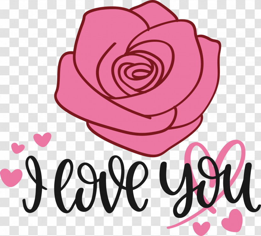 I Love You Valentine Valentines Day Transparent PNG