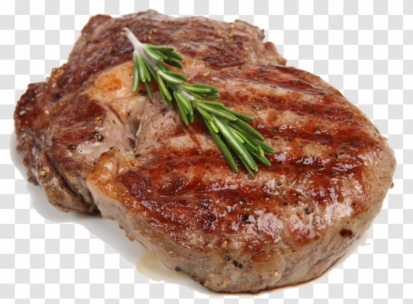Sausage Beefsteak Ribs Rib Eye Steak - Cooked Meat Transparent PNG