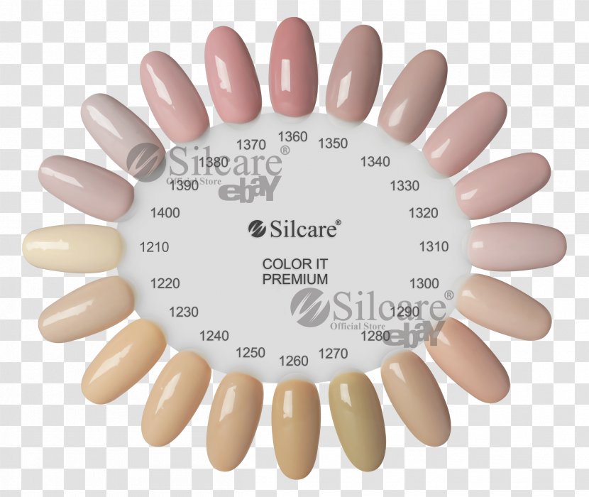 Gel Nails Lakier Hybrydowy Color Chart - Nail Transparent PNG