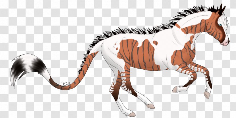 Mane Mustang Quagga Rein Clip Art - Artwork Transparent PNG