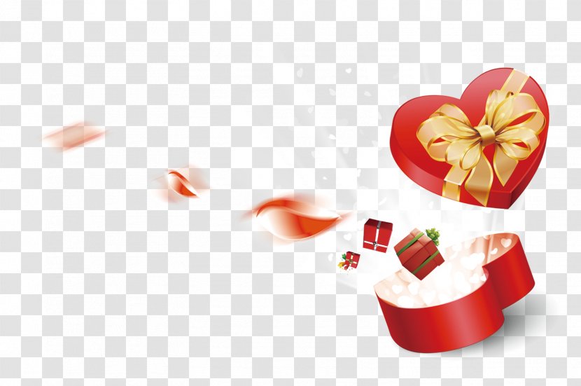 Gift - Christmas - Cool Red Box Transparent PNG