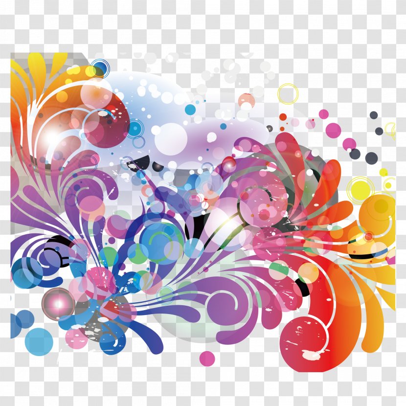 Flower - Pattern - Colorful Transparent PNG