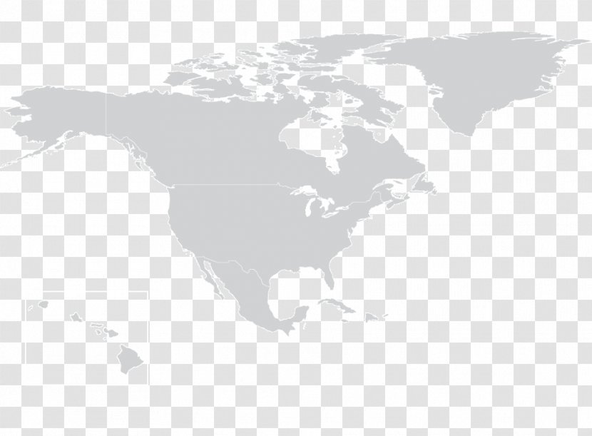 United States World Map - Drawing Transparent PNG