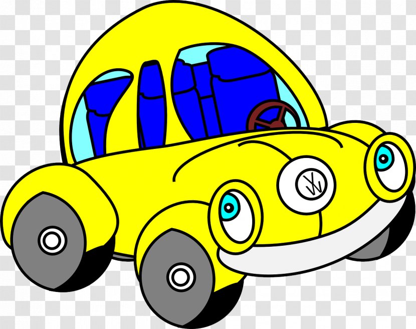Volkswagen Beetle Car Clip Art - Automotive Design - Cartoon Transparent PNG