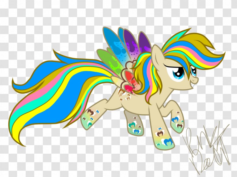 Pony Artist DeviantArt Illustration - Animal Figure - Wonderful Rainbow Transparent PNG