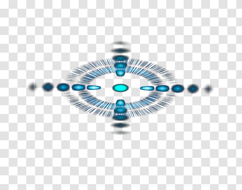 Light Circle Blue - Halo Blazing Glare Material Science And Technology Transparent PNG