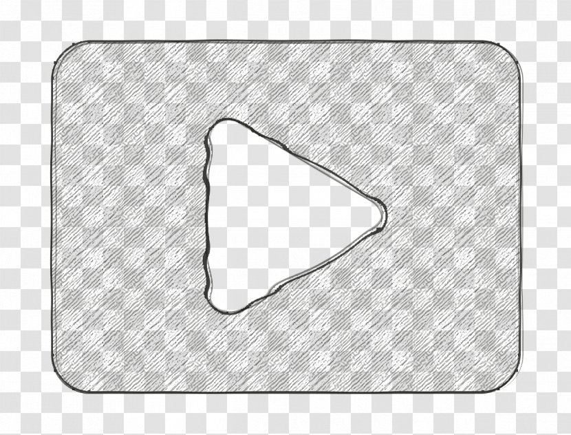 Play Icon Tube Video - Triangle Paper Transparent PNG