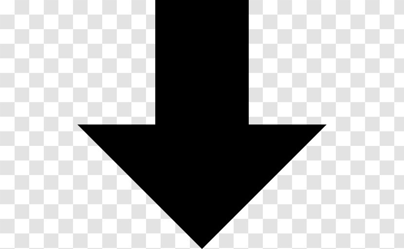 Arrow Symbol - Black Transparent PNG