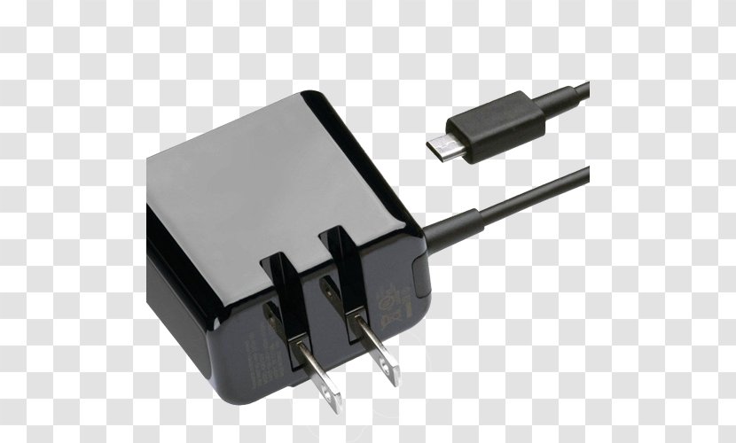 BlackBerry PlayBook Battery Charger AC Adapter Micro-USB - Blackberry Playbook Transparent PNG