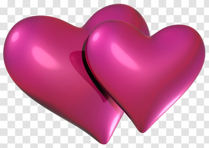 Heart Pink Clip Art - Frame - Valentine Hearts Clipart Transparent PNG