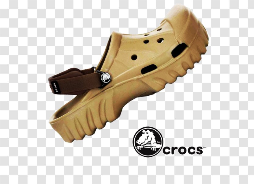 Shoe Crocs Sandal Clog Tan - Camouflage Transparent PNG