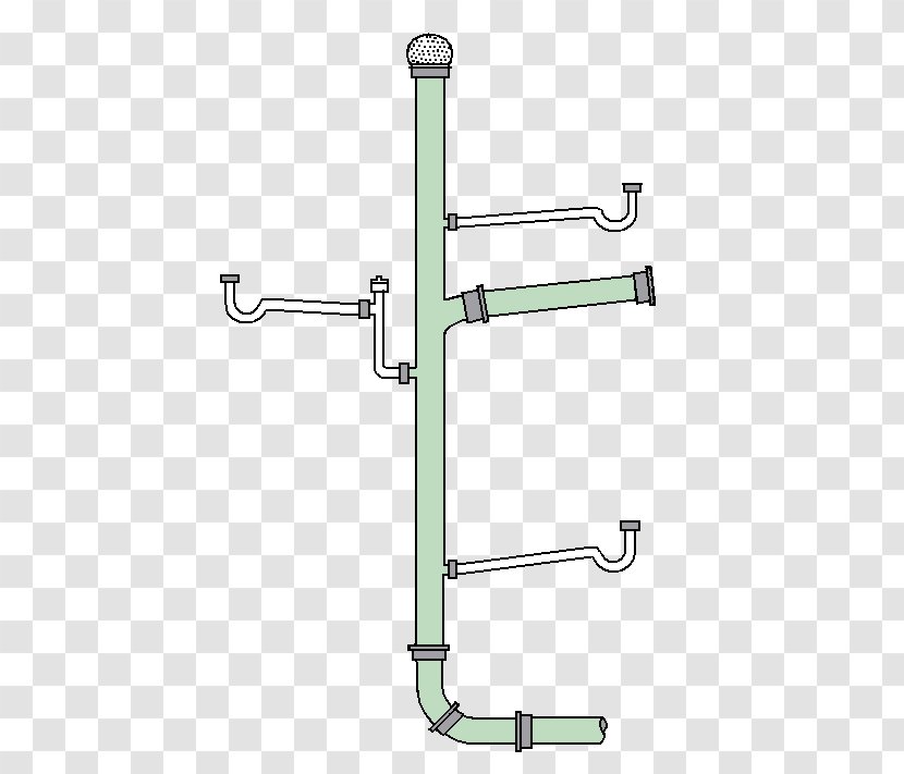 Drain-waste-vent System Plumbing Fixtures Trap - Toilet Transparent PNG