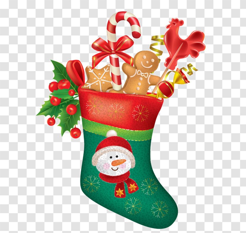 Vector Graphics Santa Claus Christmas Day Illustration - Stockings Transparent PNG