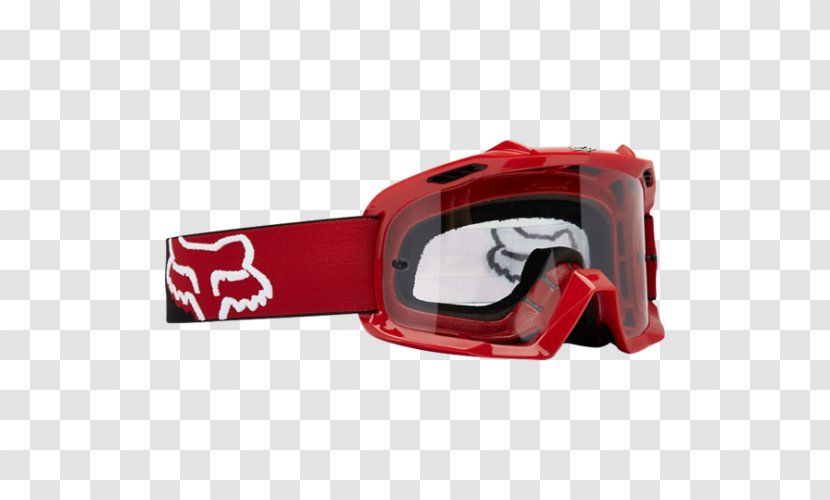 Goggles Glasses Fox Racing Clothing Motocross - Sport Transparent PNG