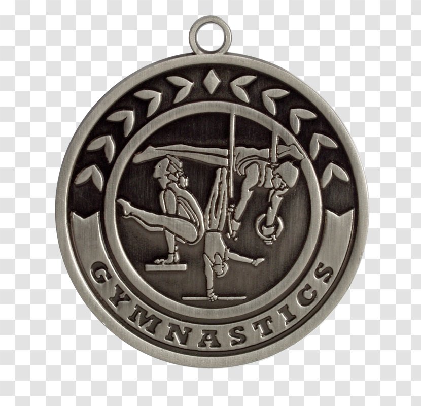 Medal Commemorative Plaque Award Cast Trophy - Silver Transparent PNG