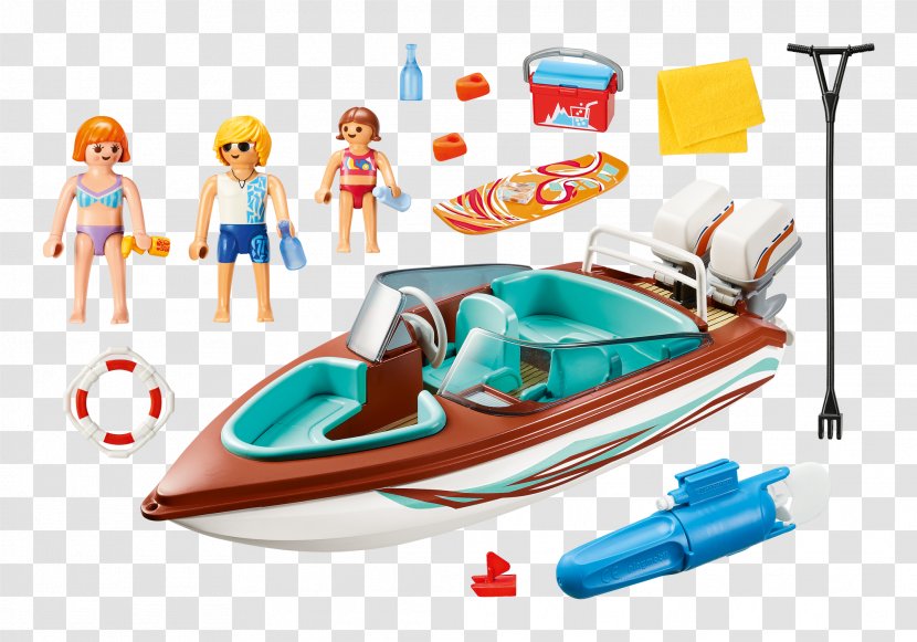 Playmobil Underwater Motor Boats Playset - Boat Transparent PNG