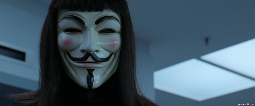 V For Vendetta Evey Hammond Hugo Weaving Adam Susan - Flower - Anonymous Mask Transparent PNG