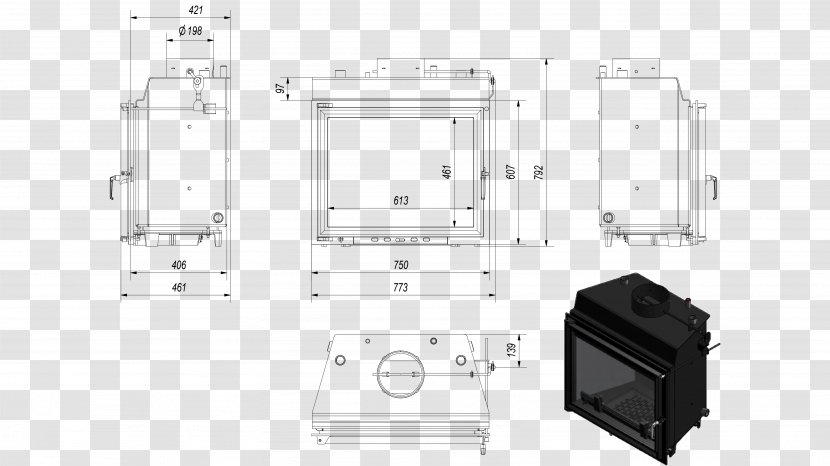 Fireplace Insert Plate Glass Palenisko Radiator - Contract Of Sale - Water Shutting Transparent PNG