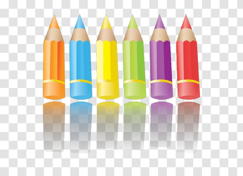 Pencil Painting - Colorful Transparent PNG
