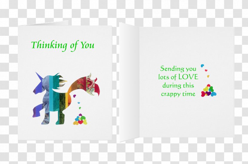 Greeting & Note Cards Paper Unicorn Birthday - Love - Heart Transparent PNG