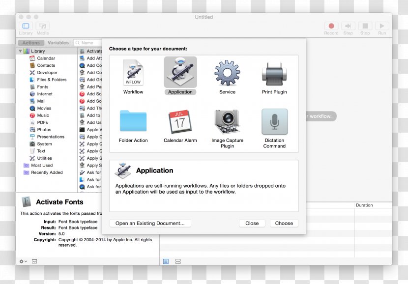 Automator MacOS Finder Context Menu - Slack Macos Transparent PNG
