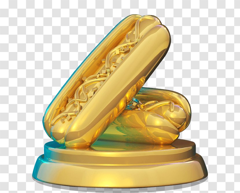 Trophy Gold Transparent PNG